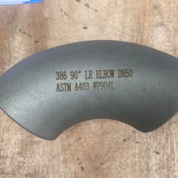 ابعاد ASME B{0}} آرنج درجه